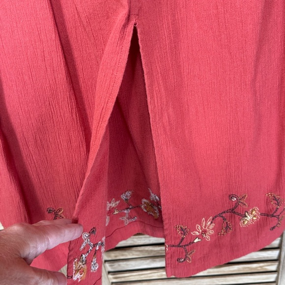 Alfred Dunner 3-Piece Outfit Set Vintage Orange Top Skirt Pants 20W, 16W, 16W - Picture 11 of 11